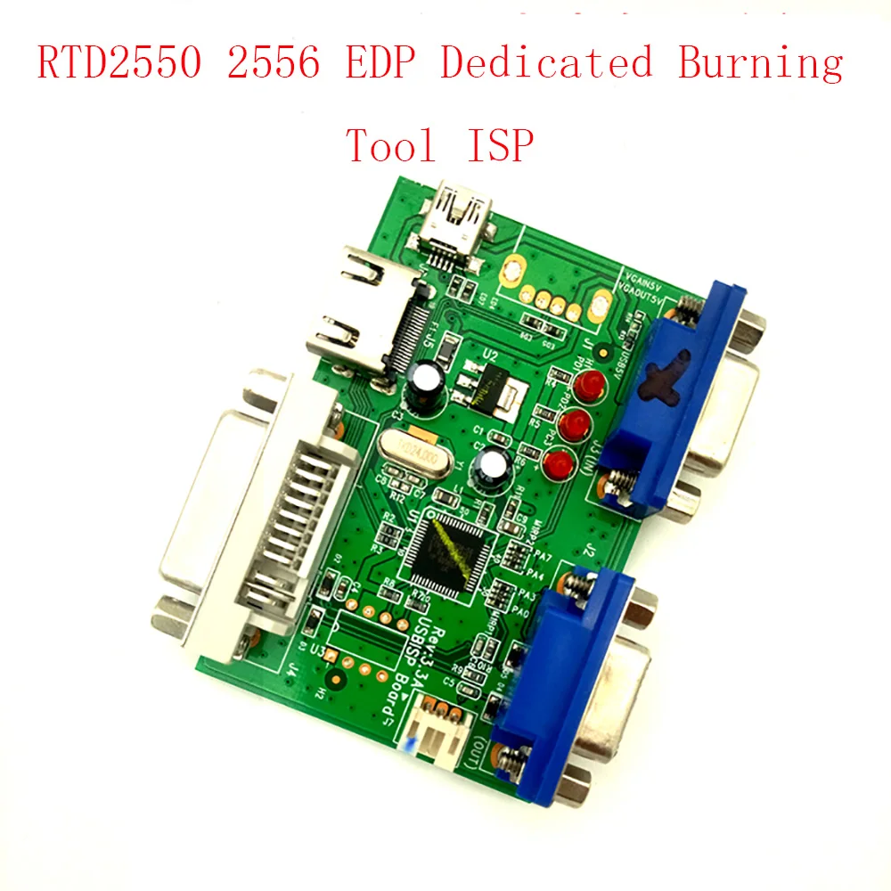 

LCD driver board Programmer ISP Burnning Tools Special For RTD2550 2256 EDP Driver Board