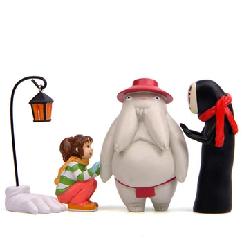 1pcs/lot Kawaii DIY Miyazaki Hayao Studio Ghibli Winter Spirited away No Face Man Resin Action Figures Toys Collection Kids
1pcs/lot Kawaii DIY Miyazaki Hayao Studio Ghibli Winter Spirited away No Face Man Resin Action Figures Toys Collection Kids