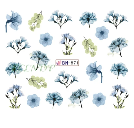 Nail sticker art decoration slider fresh flower leaf adhesive design Water decals manicure lacquer accessoires polish foil
Nail sticker art decoration slider fresh flower leaf adhesive design Water decals manicure lacquer accessoires polish foil