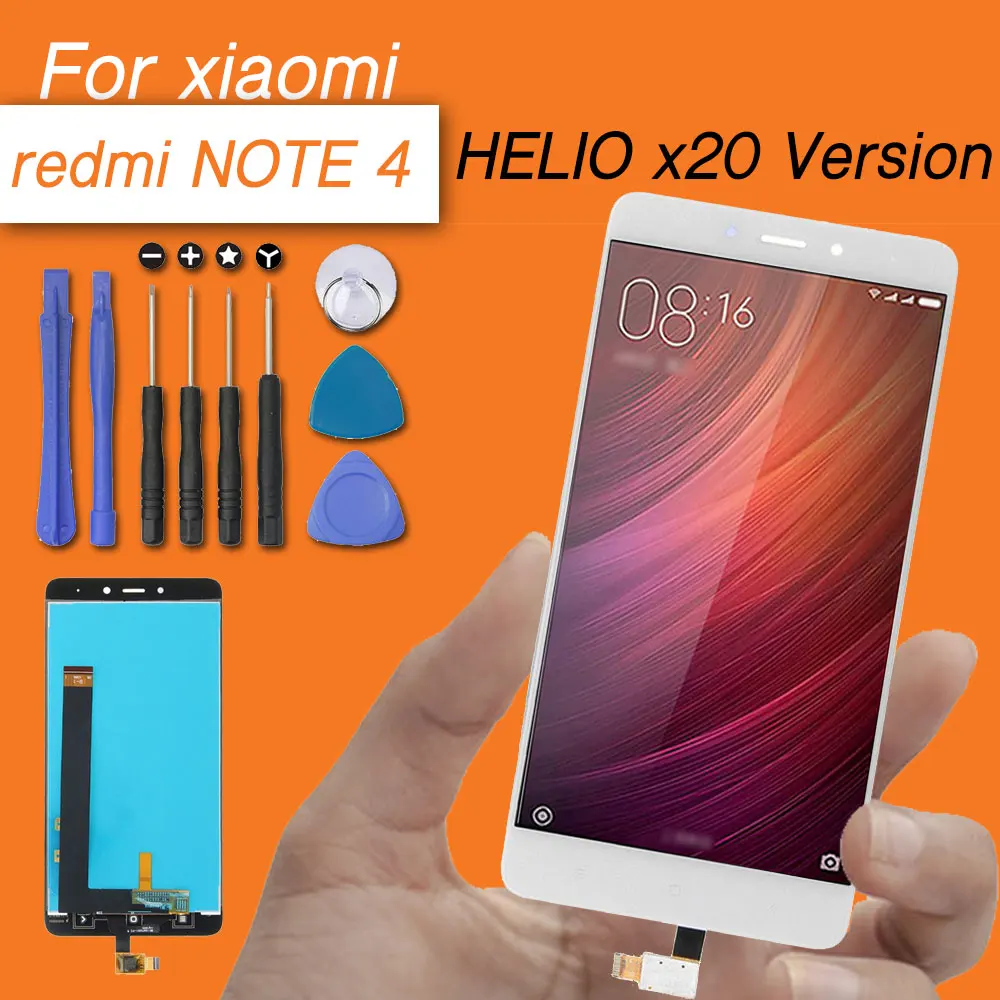lcd/display/screen for xiaomi redmi note 4 lcd display with touch screen assembly for redmi note4 lcd screen HELIO x20 version
lcd/display/screen for xiaomi redmi note 4 lcd display with touch screen assembly for redmi note4 lcd screen HELIO x20 version
