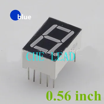 0.56" 0.56in Blue 7 Segment LED Display 0.56 inch 1 Bit Digital Tube Plastic Metal Common Cathode(Nixie tube)
0.56" 0.56in Blue 7 Segment LED Display 0.56 inch 1 Bit Digital Tube Plastic Metal Common Cathode(Nixie tube)