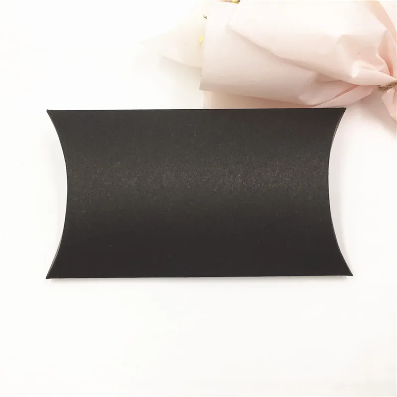 Фото 50 шт. Подарочная коробка для конфет рукоделия бумажная подушка в форме свадебной