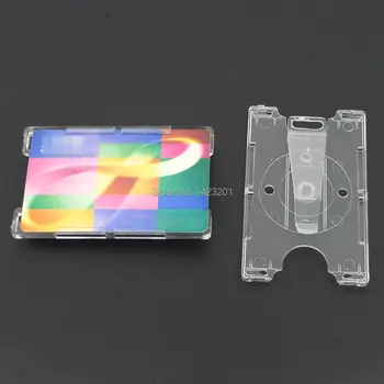 10 Pcs / Lot 2 in 1 Adjustable Business Name Tag Card Badge Holder Rigid Plastic Clear Transparent
10 Pcs / Lot 2 in 1 Adjustable Business Name Tag Card Badge Holder Rigid Plastic Clear Transparent