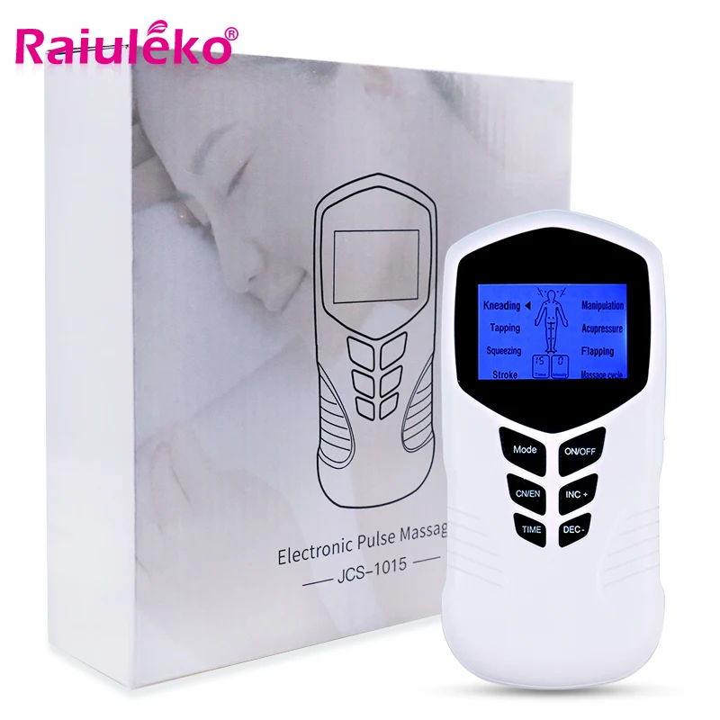 Chinese English Electric Herald Tens Acupuncture Body Muscle Massager Digital Therapy Machine Low Frequency Pulse 15 Intensity
Chinese English Electric Herald Tens Acupuncture Body Muscle Massager Digital Therapy Machine Low Frequency Pulse 15 Intensity