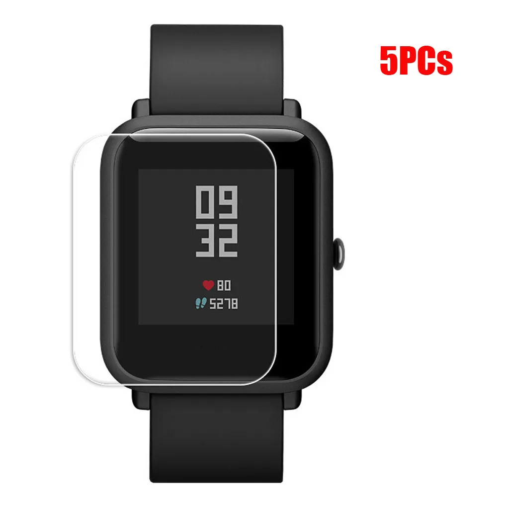 5PCS Stylish Transparent Clear Screen For Amazfit Protective Film Waterproof Film For Xiaomi Huami Amazfit Bip Youth Watch L0507
5PCS Stylish Transparent Clear Screen For Amazfit Protective Film Waterproof Film For Xiaomi Huami Amazfit Bip Youth Watch L0507