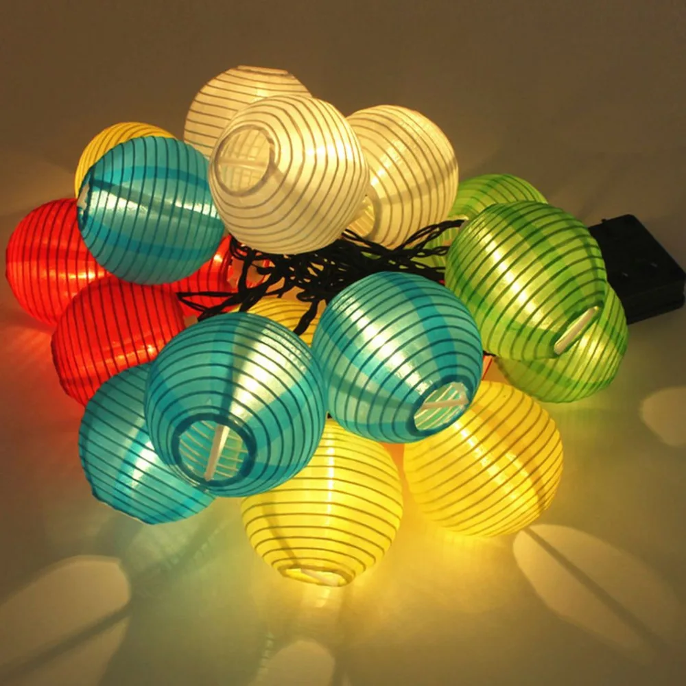 ICOCO Lantern Ball Solar String Lights 10/20 LED Waterproof Light Globe Lighting Lamp Fabric for Christmas Halloween Party Sale
ICOCO Lantern Ball Solar String Lights 10/20 LED Waterproof Light Globe Lighting Lamp Fabric for Christmas Halloween Party Sale