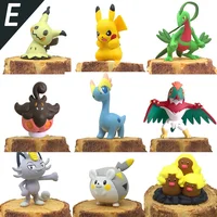 4cm Original Meowth Hawlucha Mimikyu anime cartoon action & toy figures Collection model toy KEN HU STORE pks image