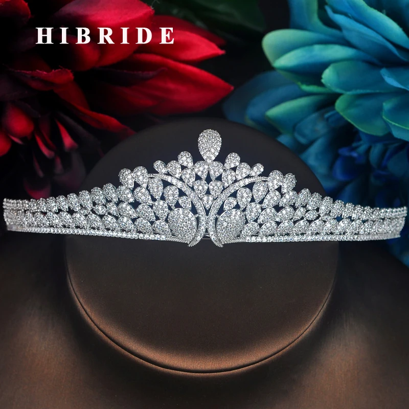 HIBRIDE New Design Bridal Crowns Handmade Women Wedding Tiaras & Crown Headband Hair Accessories Party Jewelry C-67
HIBRIDE New Design Bridal Crowns Handmade Women Wedding Tiaras & Crown Headband Hair Accessories Party Jewelry C-67