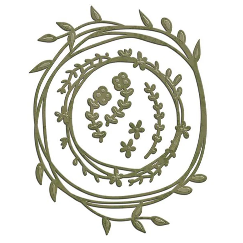 Estel Crafts Embossing Cutting Dies Wreath Vine Border Metal Steel Knife Mold Stencil For DIY Scrapbooking Paper/photo Cards
Estel Crafts Embossing Cutting Dies Wreath Vine Border Metal Steel Knife Mold Stencil For DIY Scrapbooking Paper/photo Cards