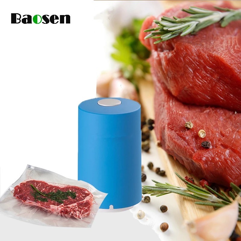 Baosen 1Pcs Mini Vacuum Sealer Machine For Food Preservation Vacuum Packaging Machine
Baosen 1Pcs Mini Vacuum Sealer Machine For Food Preservation Vacuum Packaging Machine