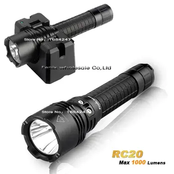 FENIX RC20 tactical flashlight 290 metro cree xm-l2 (u2) led 1000 lm 5 + fenix 2600 mah batteria
FENIX RC20 tactical flashlight 290 metro cree xm-l2 (u2) led 1000 lm 5 + fenix 2600 mah batteria
