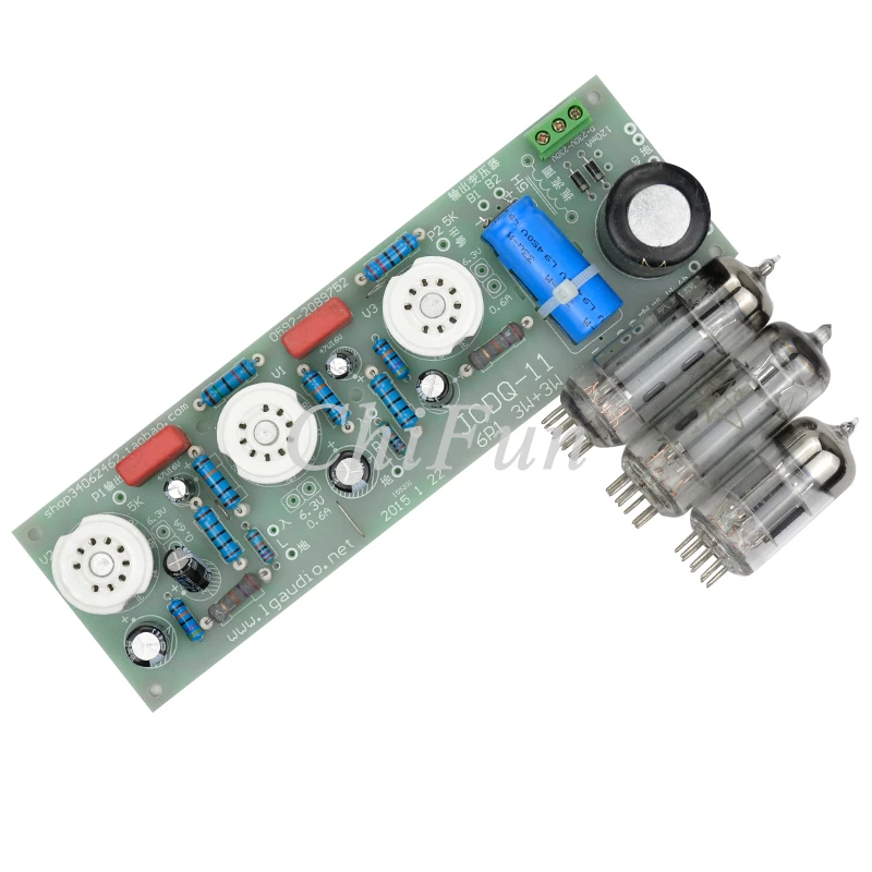 JCDQ11 Vacuum Tube amplifiers 6N1+6P1 Valve Stereo Amplifier Board Filament AC Power Supply + 3pcs Tubes
JCDQ11 Vacuum Tube amplifiers 6N1+6P1 Valve Stereo Amplifier Board Filament AC Power Supply + 3pcs Tubes