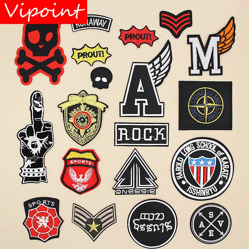 VIPOINT embroidery Army patches skull patches badges applique patches for clothing XW-128
VIPOINT embroidery Army patches skull patches badges applique patches for clothing XW-128