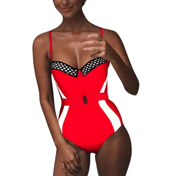 Ladies' one-piece print patchwork bathing suit split swimsuit backless Sexy Push up Padded Bra bearwear Swimwear Set 40mr25
Ladies' one-piece print patchwork bathing suit split swimsuit backless Sexy Push up Padded Bra bearwear Swimwear Set 40mr25