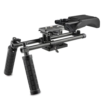 CAMVATE Pro DSLR Shoulder Mount Support Rig Kit Handgrip for canon/nikon and other C1750
CAMVATE Pro DSLR Shoulder Mount Support Rig Kit Handgrip for canon/nikon and other C1750