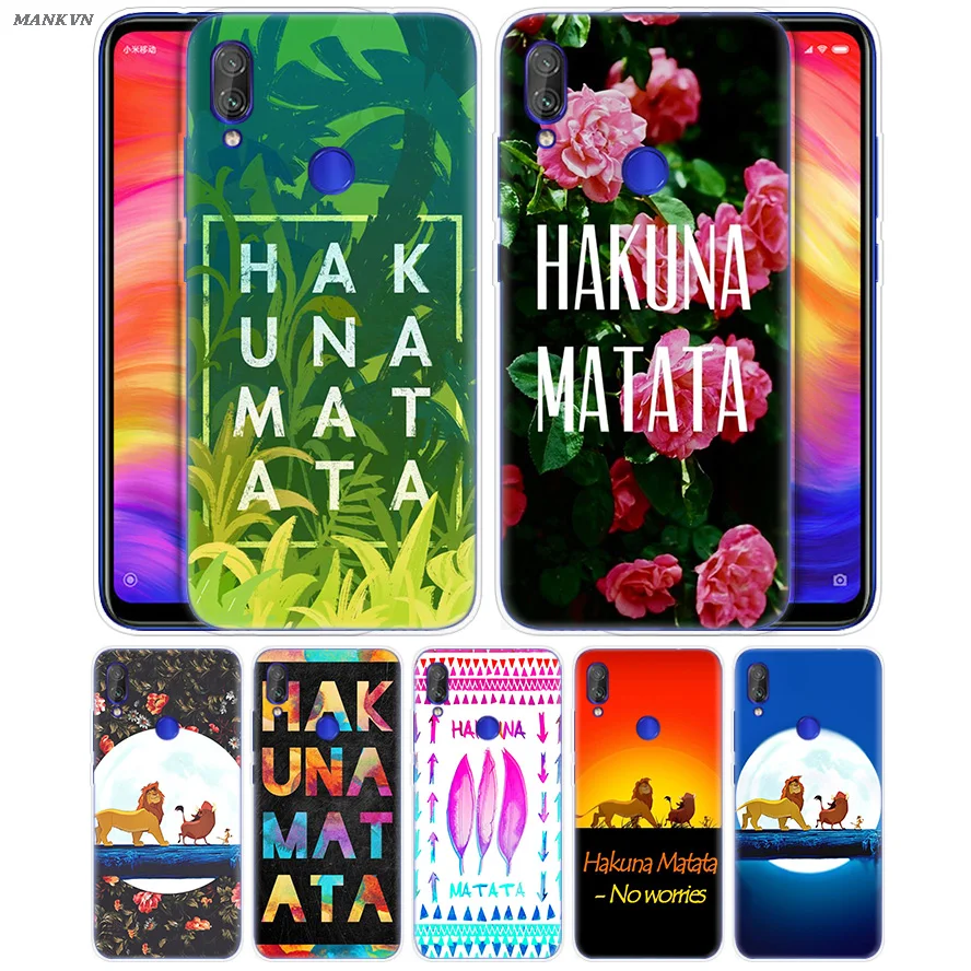 Hakuna Matata Lion King Print Case for Xiaomi Mi Play 8 A2 6X Cover For Redmi 6 6A Note 7 6 5 4 4X Lite Pro Rubber Cover Shell
Hakuna Matata Lion King Print Case for Xiaomi Mi Play 8 A2 6X Cover For Redmi 6 6A Note 7 6 5 4 4X Lite Pro Rubber Cover Shell