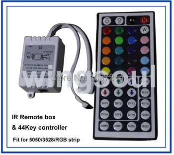Free ship 2pcs 44 Keys LED IR RGB Controler For RGB SMD 3528 & 5050 LED Strip LED Lights Controller IR Remote
Free ship 2pcs 44 Keys LED IR RGB Controler For RGB SMD 3528 & 5050 LED Strip LED Lights Controller IR Remote