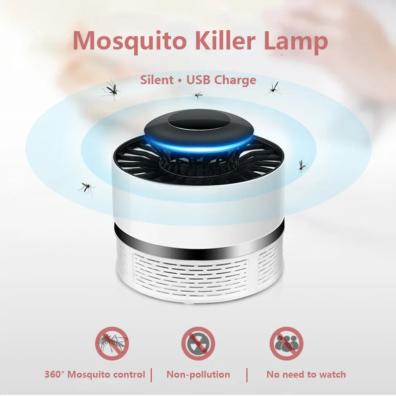 Pest Control Mosquito Killer Lamp LED Killer Moth Purple Light LED Bug Zapper Fly Lamp Trap Wasp Pest Wind Power Garden Supplies
Pest Control Mosquito Killer Lamp LED Killer Moth Purple Light LED Bug Zapper Fly Lamp Trap Wasp Pest Wind Power Garden Supplies