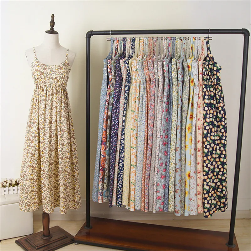 2018 Summer Floral Print Dress Sexy Women Spaghetti Strap Long Dresses Mori Girl Boho Beach Dress party Vestidos Plus Size AB822
2018 Summer Floral Print Dress Sexy Women Spaghetti Strap Long Dresses Mori Girl Boho Beach Dress party Vestidos Plus Size AB822