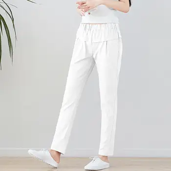 Cotton Linen Pants Women Casual Harem Pants Female Loose Streetwear High Waist Solid Color Plus Size Pencil Pants Women Q1644
Cotton Linen Pants Women Casual Harem Pants Female Loose Streetwear High Waist Solid Color Plus Size Pencil Pants Women Q1644