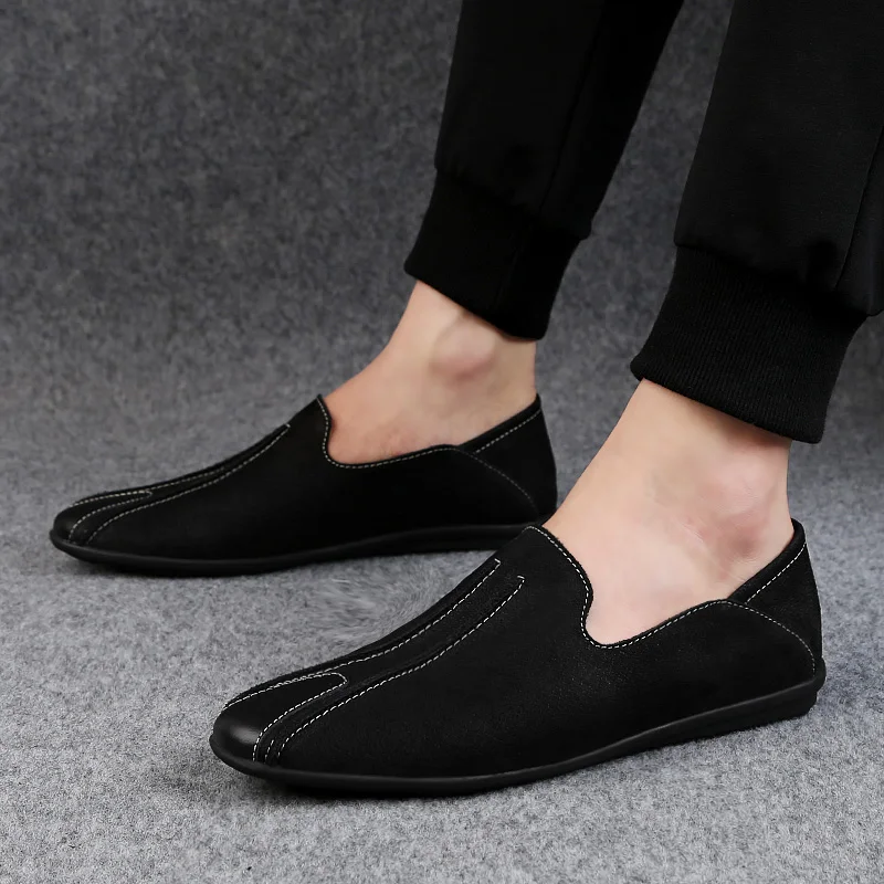 Genuine Leather Men Shoes outdoor Casual Luxury Brand Men Loafers Breathable slip on Comfortable Men Footwear Shoes Moccasins p4 
Genuine Leather Men Shoes outdoor Casual Luxury Brand Men Loafers Breathable slip on Comfortable Men Footwear Shoes Moccasins p4