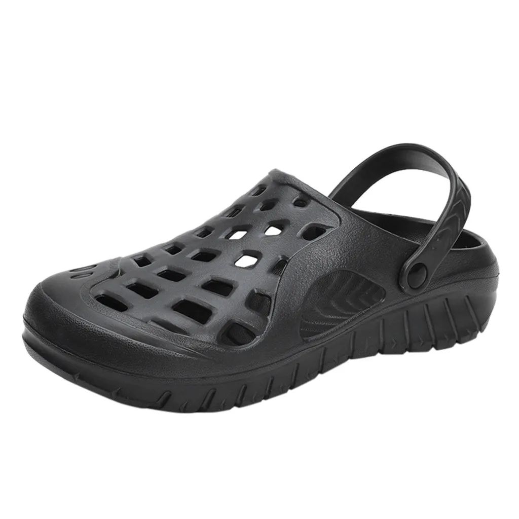 SAGACE 2019 summer men's student casual beach shoes hole shoes couple thick bottom slip breathable comfortable sandals
SAGACE 2019 summer men's student casual beach shoes hole shoes couple thick bottom slip breathable comfortable sandals