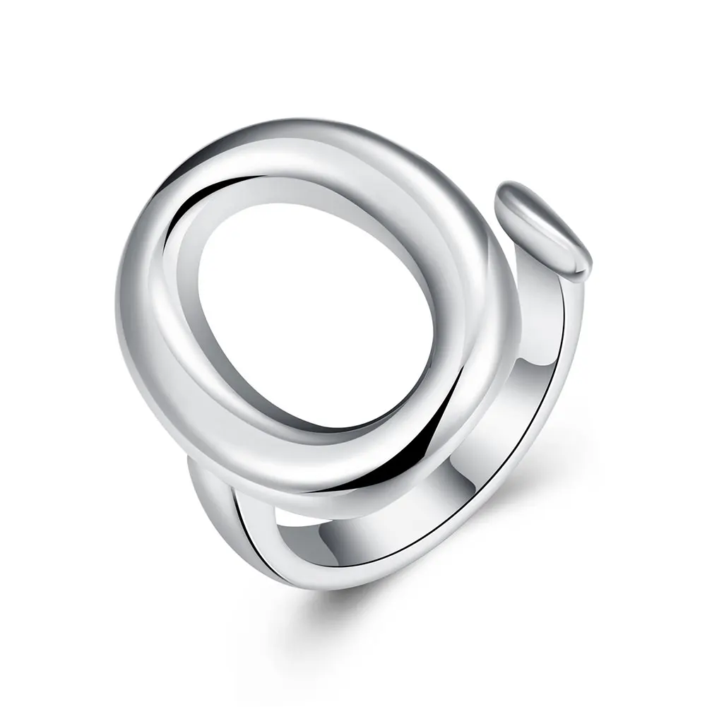 Simple Mens Rings Silver Plated Fashion Jewelry Hollow Out Oval Ring For Women Open Size Xmas Gift
Simple Mens Rings Silver Plated Fashion Jewelry Hollow Out Oval Ring For Women Open Size Xmas Gift