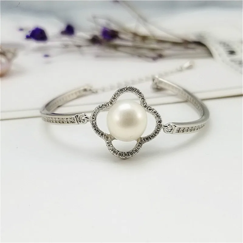 New Arrival Creative Simple Pearl Charm Bracelets For Women 925 Sterling Silver Shell Beads Flower Women Bracelet
New Arrival Creative Simple Pearl Charm Bracelets For Women 925 Sterling Silver Shell Beads Flower Women Bracelet
