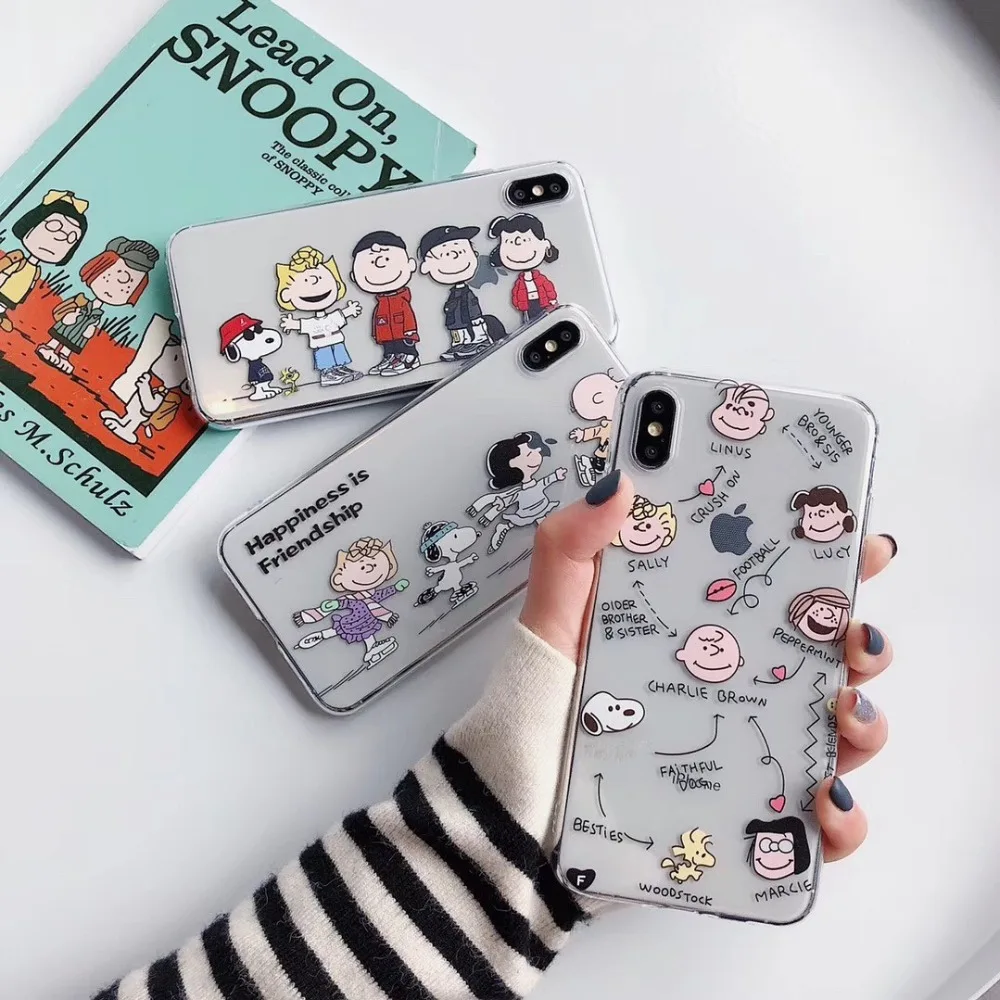 Cute Anime Peanut Cartoon family phone case cover for iPhone 7 8 6 6s X XS Max Xr Fashion Brand Soft silicone Fundas
Cute Anime Peanut Cartoon family phone case cover for iPhone 7 8 6 6s X XS Max Xr Fashion Brand Soft silicone Fundas