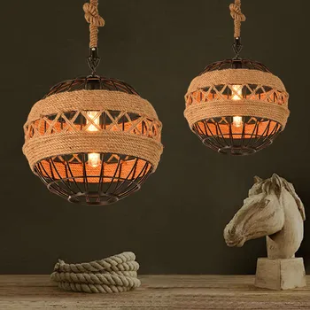 Countryside Loft Style Rope Pendant Light Vintage Bar Decoration Light Cafe Light Retro Light With Edison Bulbs Free Shipping
Countryside Loft Style Rope Pendant Light Vintage Bar Decoration Light Cafe Light Retro Light With Edison Bulbs Free Shipping