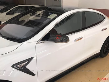 Fit for Tesla 14-16 Model S leaf plate true carbon fiber decorative frame wind knife refi 
Fit for Tesla 14-16 Model S leaf plate true carbon fiber decorative frame wind knife refi