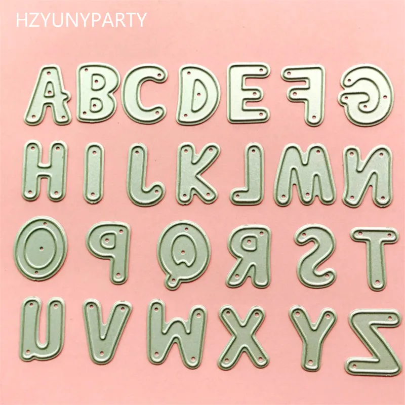 New DIY cute 26 Letters Cutting Dies Stencils for DIY Scrapbooking/photo album Decorative Embossing DIY Paper Cards
New DIY cute 26 Letters Cutting Dies Stencils for DIY Scrapbooking/photo album Decorative Embossing DIY Paper Cards