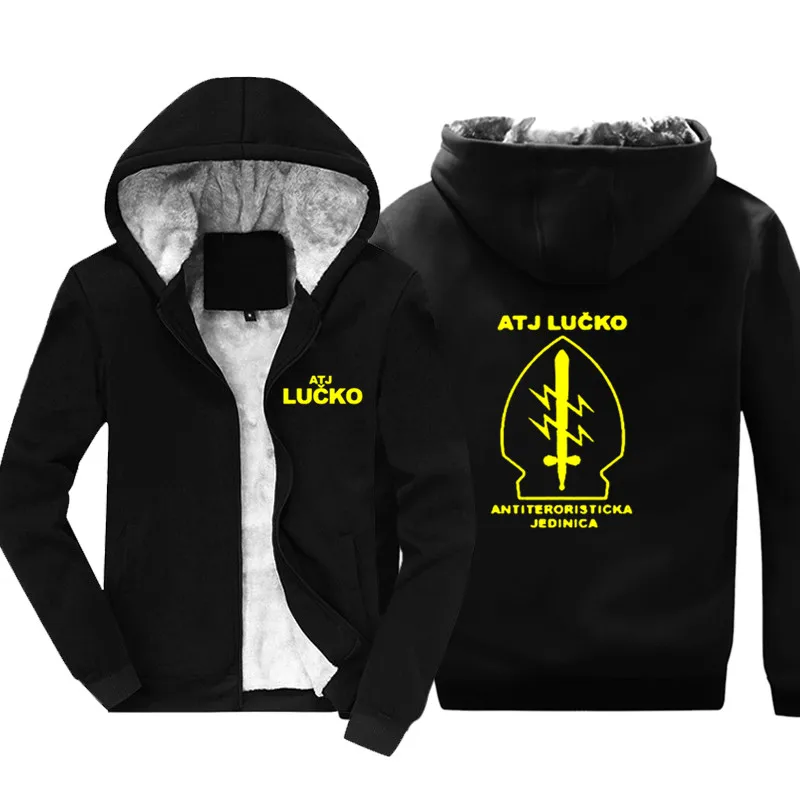 ATJ LUCKO Croatian Police Counter Terrorism Special Unit Force Crocop Hoodie Men's Cotton Keep Warm Jacket Thick
ATJ LUCKO Croatian Police Counter Terrorism Special Unit Force Crocop Hoodie Men's Cotton Keep Warm Jacket Thick