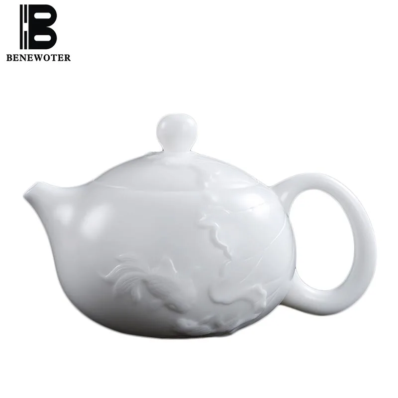 200 ml Chinese White Porcelain Kung Fu Tea Set Boutique Xi Shi Teapot Handmade Ceramic Teapots Boutique Teaware Home Decoration
200 ml Chinese White Porcelain Kung Fu Tea Set Boutique Xi Shi Teapot Handmade Ceramic Teapots Boutique Teaware Home Decoration