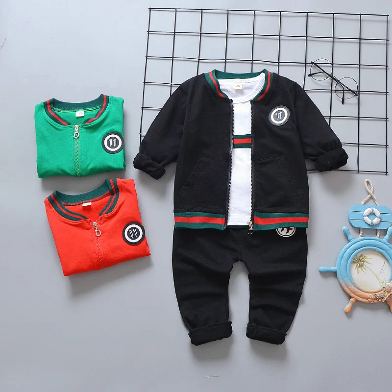 Boys Fashion Tracksuit Kids Set Spring Autumn Baby Boys Coat+Pant 3Pcs Suit For Boys Clothing Set For Children Kids Cotton Sets
Boys Fashion Tracksuit Kids Set Spring Autumn Baby Boys Coat+Pant 3Pcs Suit For Boys Clothing Set For Children Kids Cotton Sets
