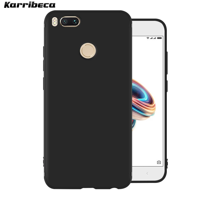 matte silicone case mi a1 (1)