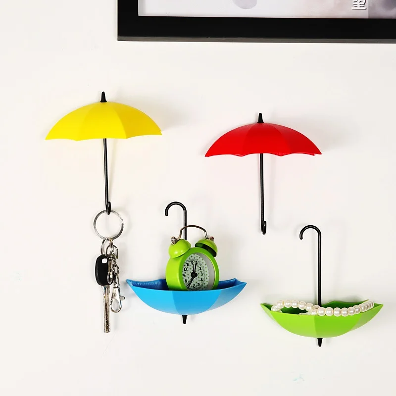 3 Pcs/Set Creative Umbrella Shaped Strong Hooks Colorful Key Hanger Rack Holders Hook Seamless Wall Adhesive Hook Wall Decorate
3 Pcs/Set Creative Umbrella Shaped Strong Hooks Colorful Key Hanger Rack Holders Hook Seamless Wall Adhesive Hook Wall Decorate