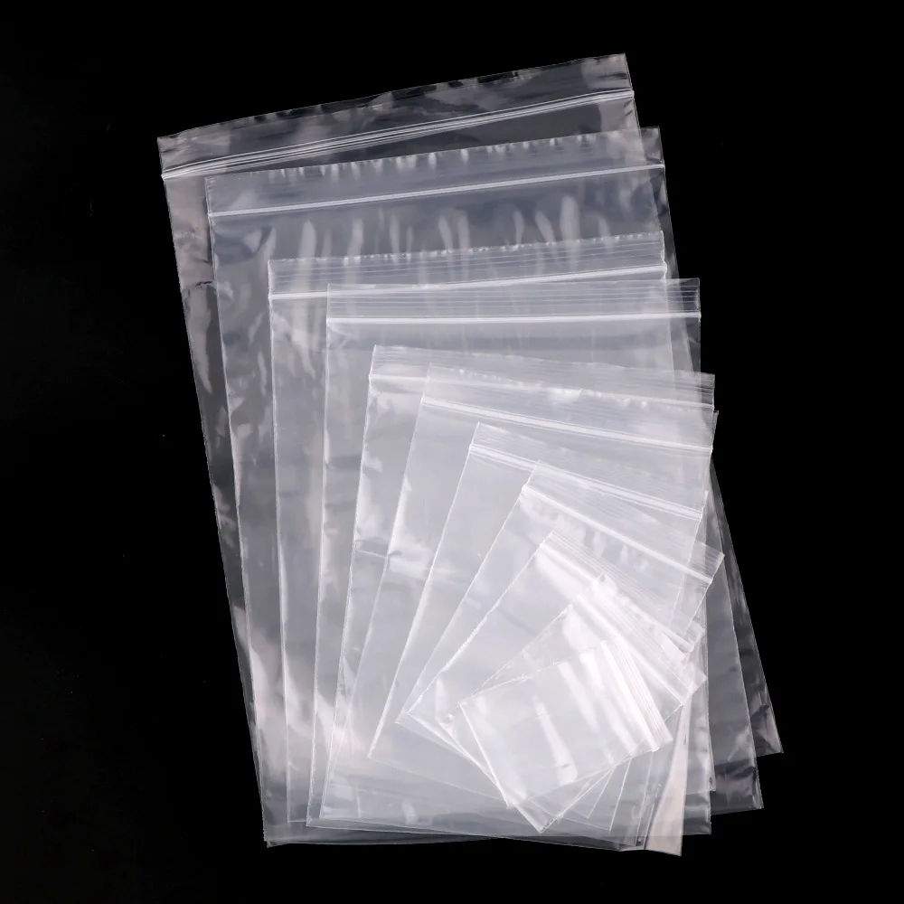 Heavy-Duty Various 10 Wire 20 Size Jewelry Ziplock Zip Zipped Lock Reclosable Plastic Poly Clear Storage Bags For Food Package
Heavy-Duty Various 10 Wire 20 Size Jewelry Ziplock Zip Zipped Lock Reclosable Plastic Poly Clear Storage Bags For Food Package