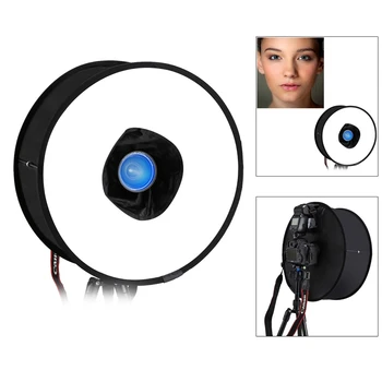 Portable 45cm Round Softbox Speedlight Universal Photography Studio Flash Light Foldable Diffuser Ring Softbox Camera Accessory
Portable 45cm Round Softbox Speedlight Universal Photography Studio Flash Light Foldable Diffuser Ring Softbox Camera Accessory
