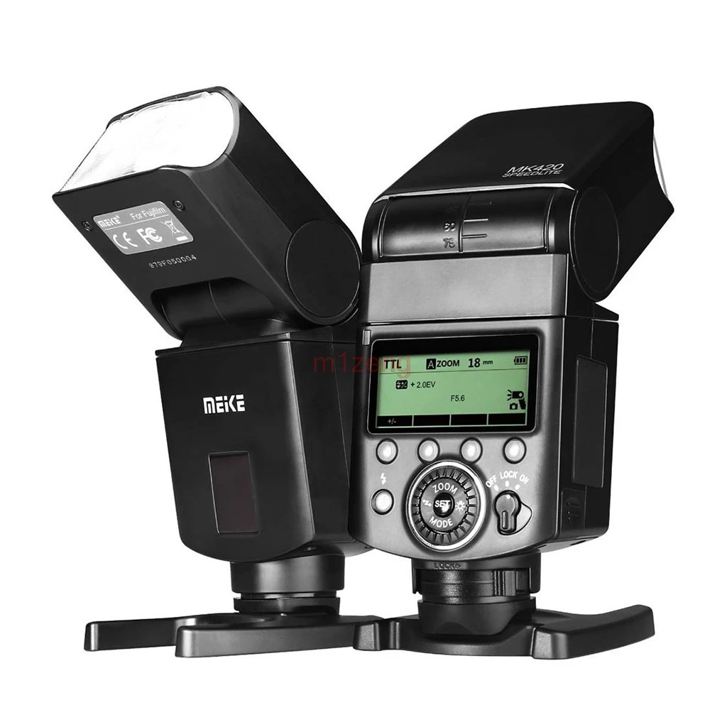 MK420 TTL Hot Shoe Flash Speedlite light for Fujifilm X100F x100 X100T XT10 XT20 XT1 xt2 xe1 XE2 X70 X-A2 X-M1 camera
MK420 TTL Hot Shoe Flash Speedlite light for Fujifilm X100F x100 X100T XT10 XT20 XT1 xt2 xe1 XE2 X70 X-A2 X-M1 camera
