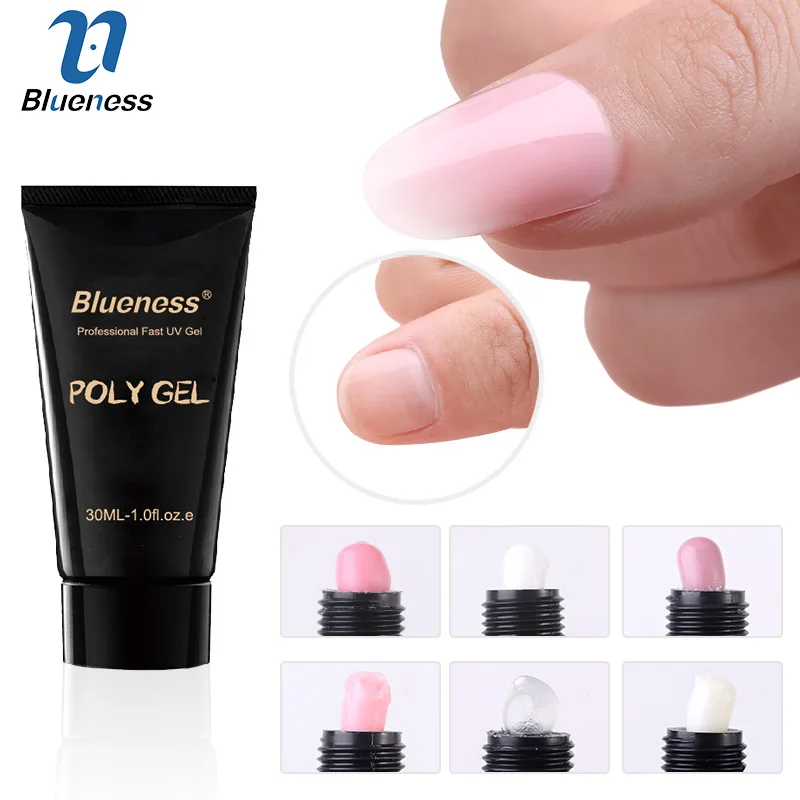 Blueness 30ml Quick Building Nail Art Poly Gel Jelly Color Camouflage Finger Extension Hard Builder Crystal Poly Nail UV Gel
Blueness 30ml Quick Building Nail Art Poly Gel Jelly Color Camouflage Finger Extension Hard Builder Crystal Poly Nail UV Gel