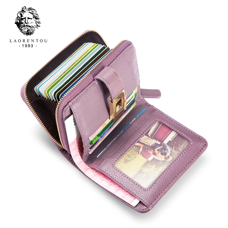 2017 LAORENTOU Brand Casual Solid Cowhide Leather Wallet For Women Fashion Short Lady Wallet Purse European And American Style
2017 LAORENTOU Brand Casual Solid Cowhide Leather Wallet For Women Fashion Short Lady Wallet Purse European And American Style