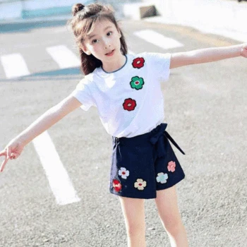 12 Girls Suit 11 Summer Fashion Clothing 10 Girls Short 9 Children's Wear 8 Hole Shorts +T-shirt TWO-Piece 10 6 5 4 3 Years Old
12 Girls Suit 11 Summer Fashion Clothing 10 Girls Short 9 Children's Wear 8 Hole Shorts +T-shirt TWO-Piece 10 6 5 4 3 Years Old