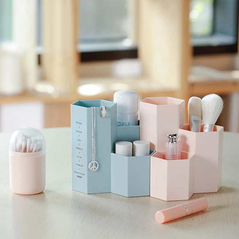 Fashion Multifunction Office Organizer Box Makeup Cosmetic Holder Make-up Tools Storage Boxes Brush Case Jewelry Display Rack
Fashion Multifunction Office Organizer Box Makeup Cosmetic Holder Make-up Tools Storage Boxes Brush Case Jewelry Display Rack