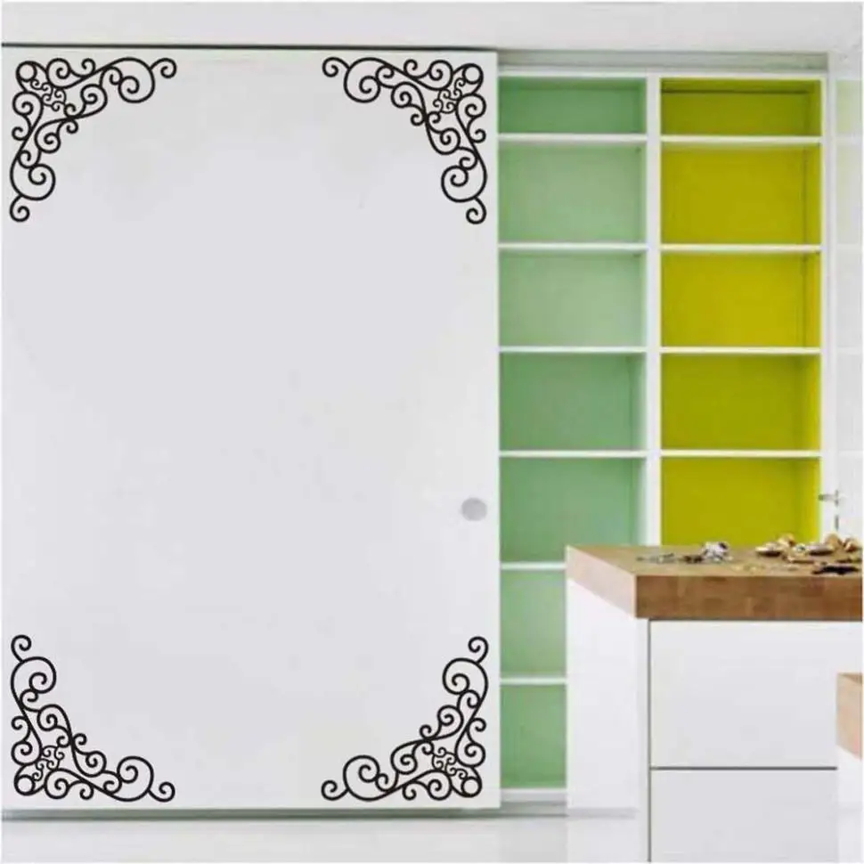 Flower Door Frame 4Pcs DIY Wall Decal Decor Window Bath Room Mirror Art Sticker Removable Paper for Door Wardrobe Decal
Flower Door Frame 4Pcs DIY Wall Decal Decor Window Bath Room Mirror Art Sticker Removable Paper for Door Wardrobe Decal