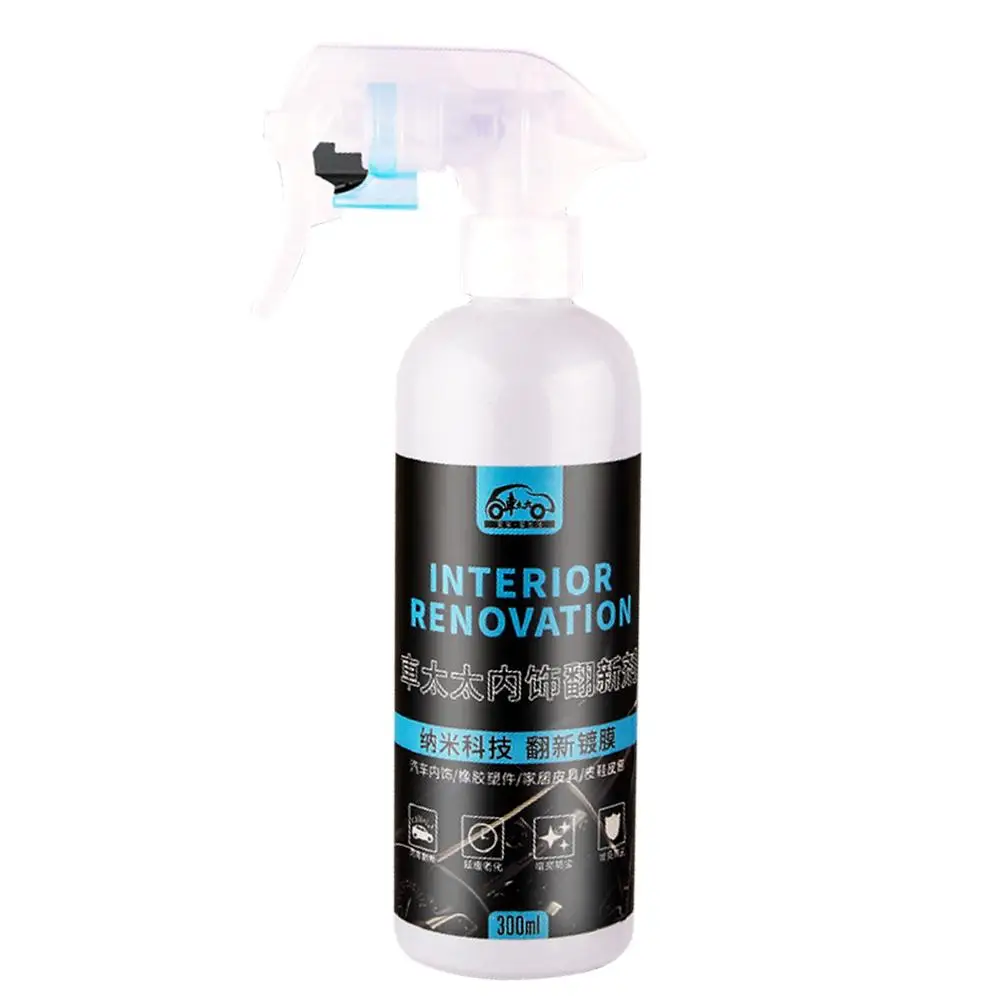 Nano Refurbishing Agent 300ML Spray Leather Seat Leather Care Coating Care Agent Dashboard Light Table Wax Coating
Nano Refurbishing Agent 300ML Spray Leather Seat Leather Care Coating Care Agent Dashboard Light Table Wax Coating