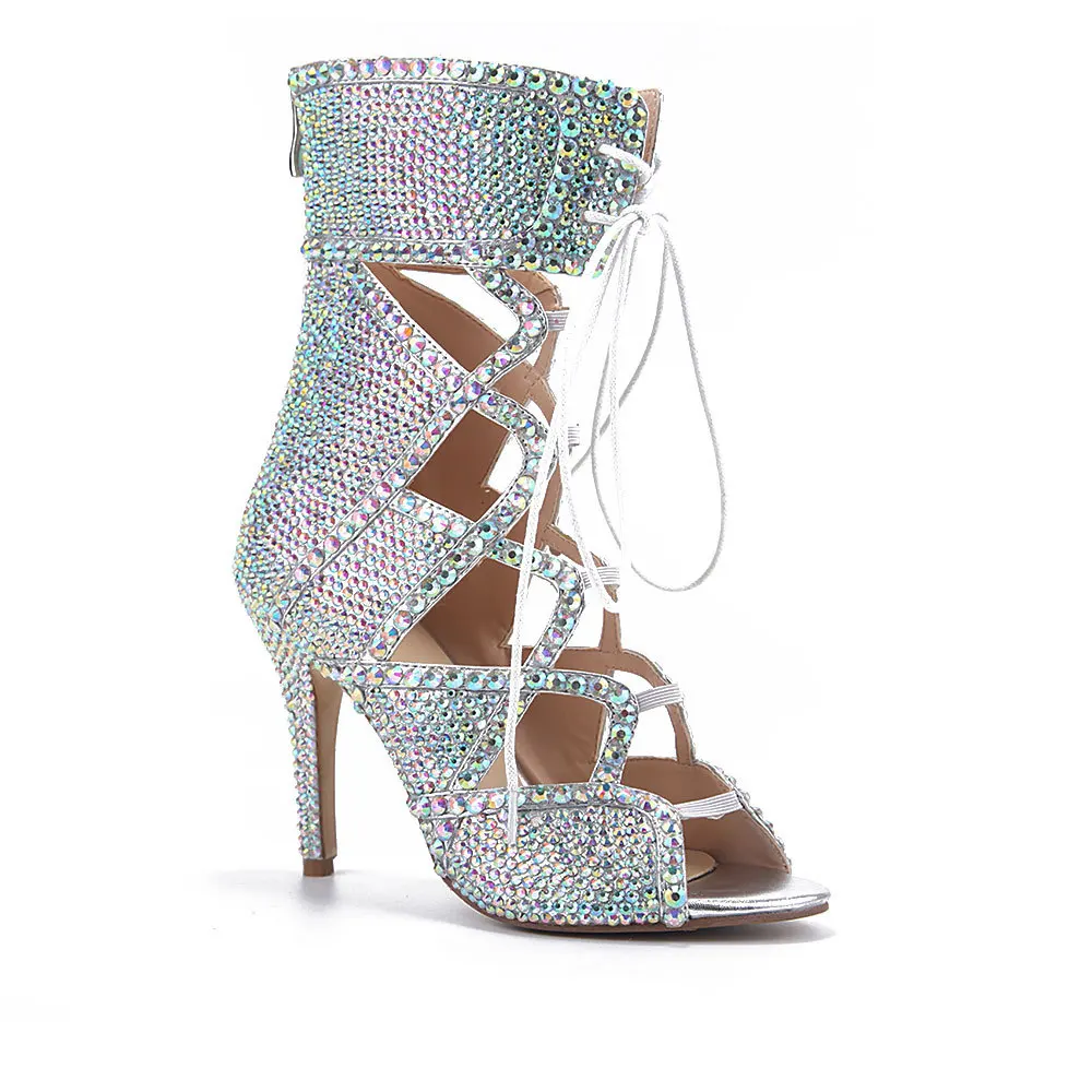 LSDN-151045 New Fashion Color Hollow Boots Women Wedding Ribbons Personality High Heels Crystal Shoes
LSDN-151045 New Fashion Color Hollow Boots Women Wedding Ribbons Personality High Heels Crystal Shoes