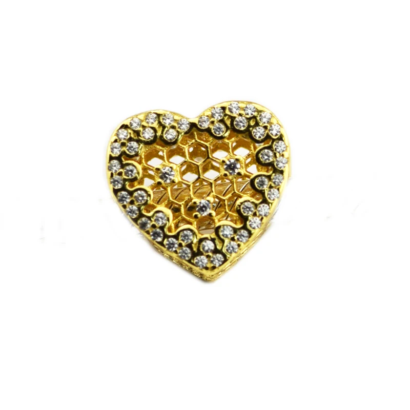 Honeycomb Lace Charm 925 Sterling Silver Bead Yellow Enamel Fits DIY Women Bracelets Jewelry Making
Honeycomb Lace Charm 925 Sterling Silver Bead Yellow Enamel Fits DIY Women Bracelets Jewelry Making