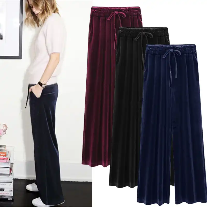 pants velvet