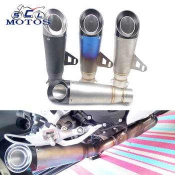Sclmotos -51mm Inlet Motorcycle Exhaust Muffler Motorbike Exhaust Escape Moto Racing ATV Scooter Z750 Z800 NINJA CB400 TAMX
Sclmotos -51mm Inlet Motorcycle Exhaust Muffler Motorbike Exhaust Escape Moto Racing ATV Scooter Z750 Z800 NINJA CB400 TAMX
